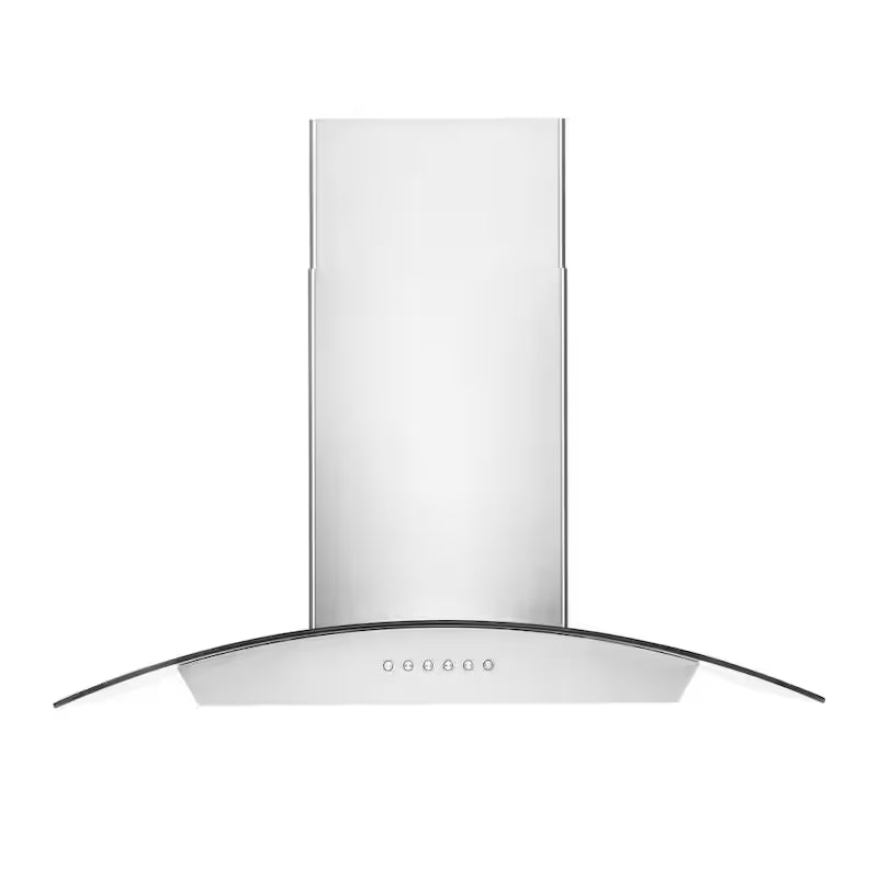 30 in. 400 CFM Convertible Wall Mount Range Hood in Stainless Steel L42321