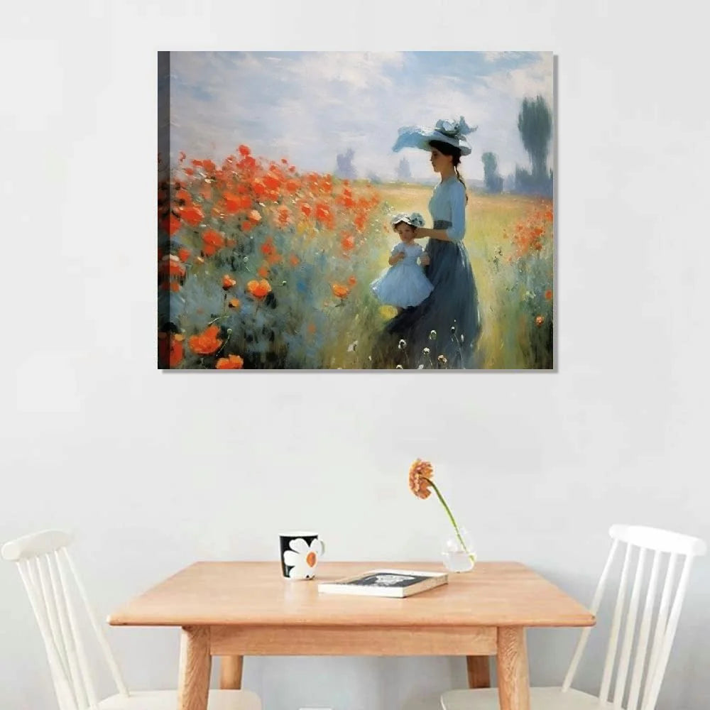 Giclee Canvas Prints Wall Art Floral Landscape K45184