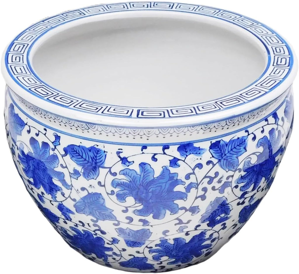 Blue and White Jardiniere S5377