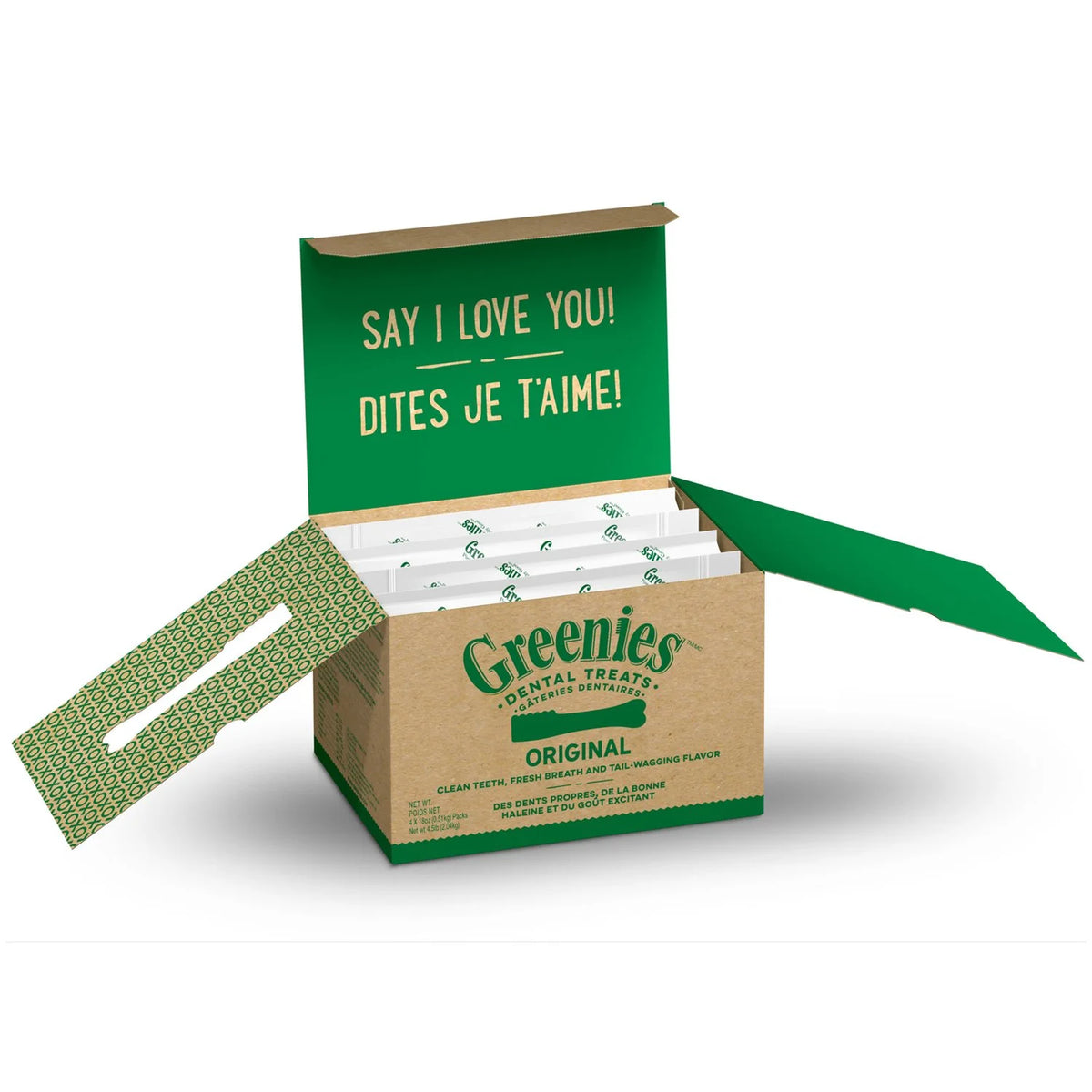 18 oz Pouch (4 Pack) Dental Treats for Dogs C920269