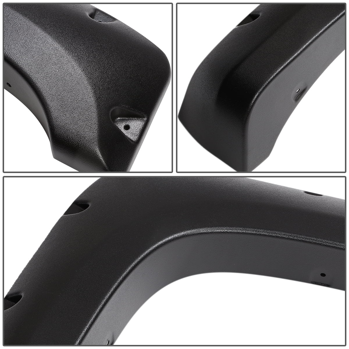 Pocket-Rivet Fender Wheel Flares for Chevy Silverado Fleetside Long Bed O8101