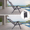 Zero Gravity Folding Patio Lounge Chair with Arms Z958