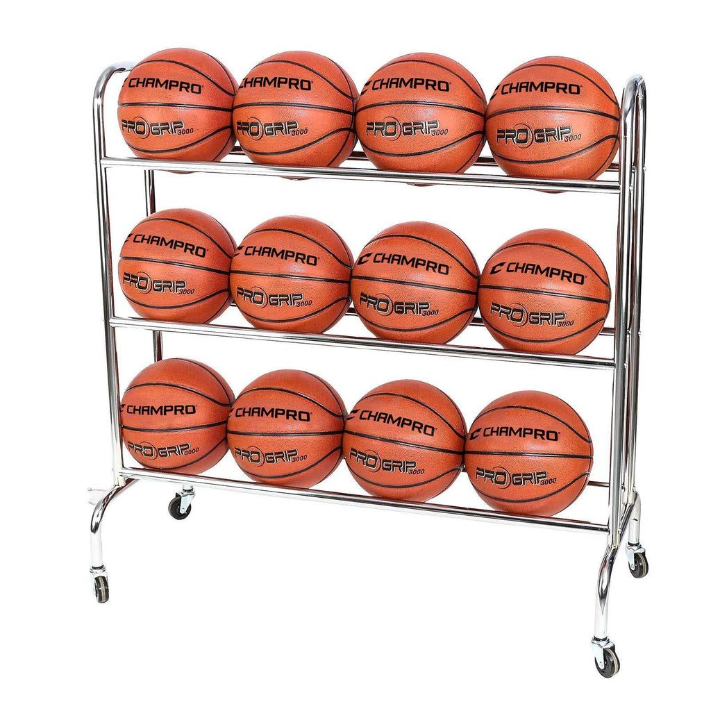 12 Ball Rack with Casters B408
