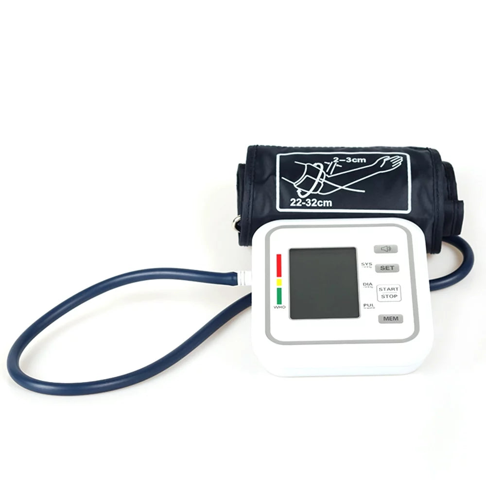 Upper Arm Automatic Electronic Blood Pressure Meter with LCD Display B370820