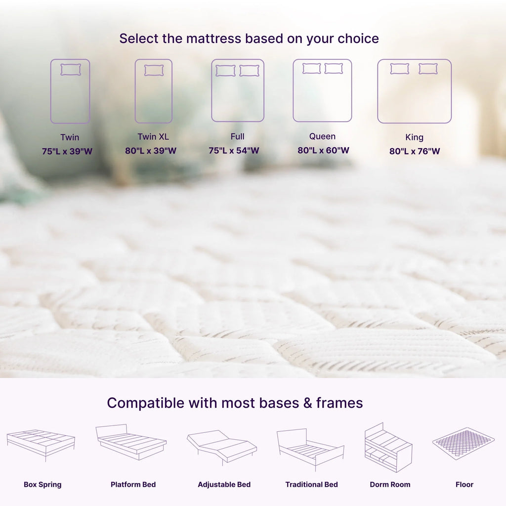 Queen Size Hybrid Memory Foam Pocket Spring Mattress O18838