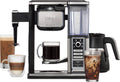 10-Cup Black Stainless Coffee Brewer with Glass Carafe K417425