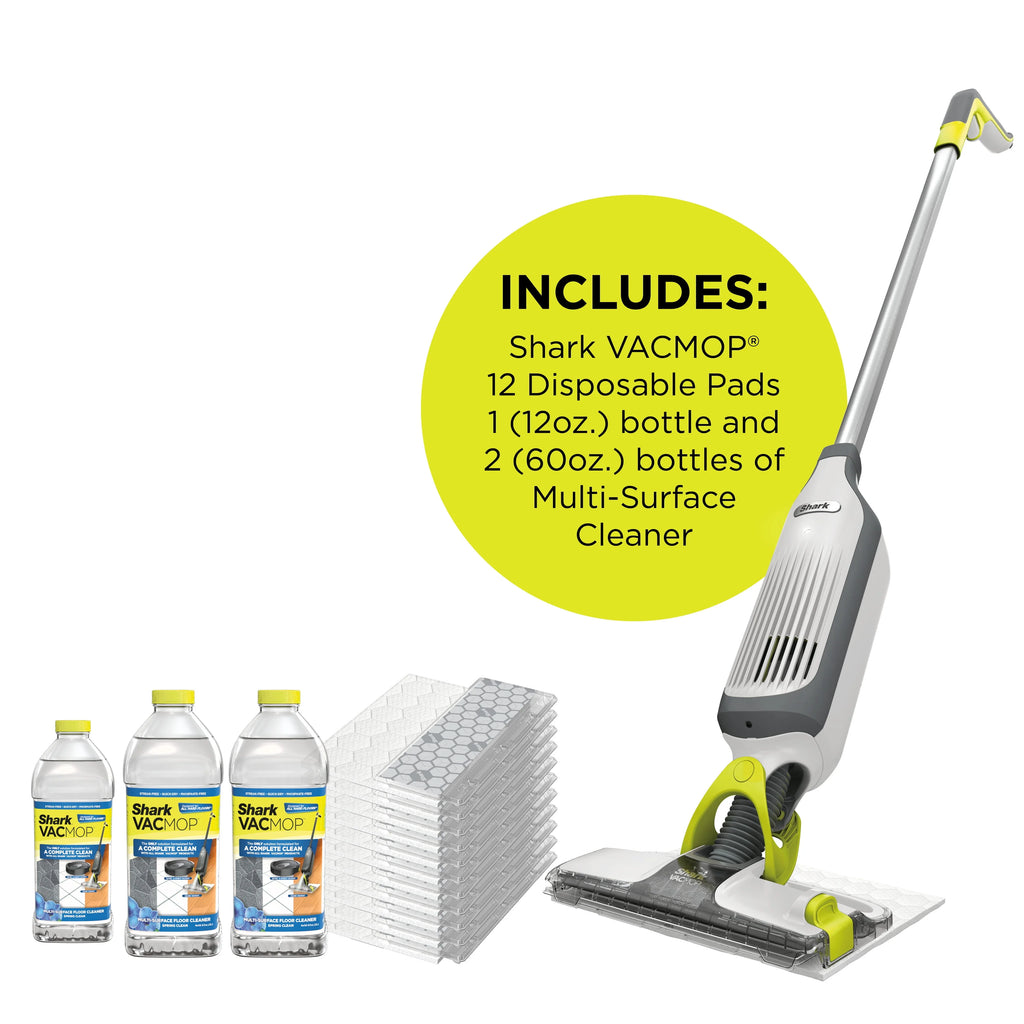 Cordless Hard Floor Vacuum Mop with Disposable Pads C814950