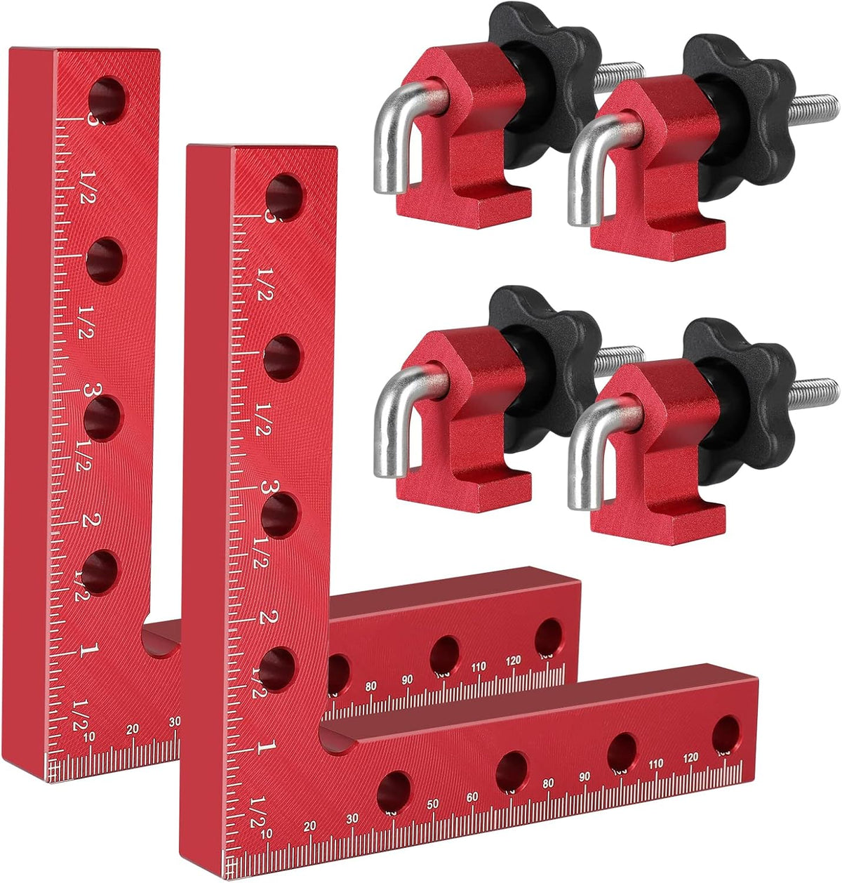 90 Degree Positioning Squares Aluminum Alloy Corner Clamping Square Tool J529130