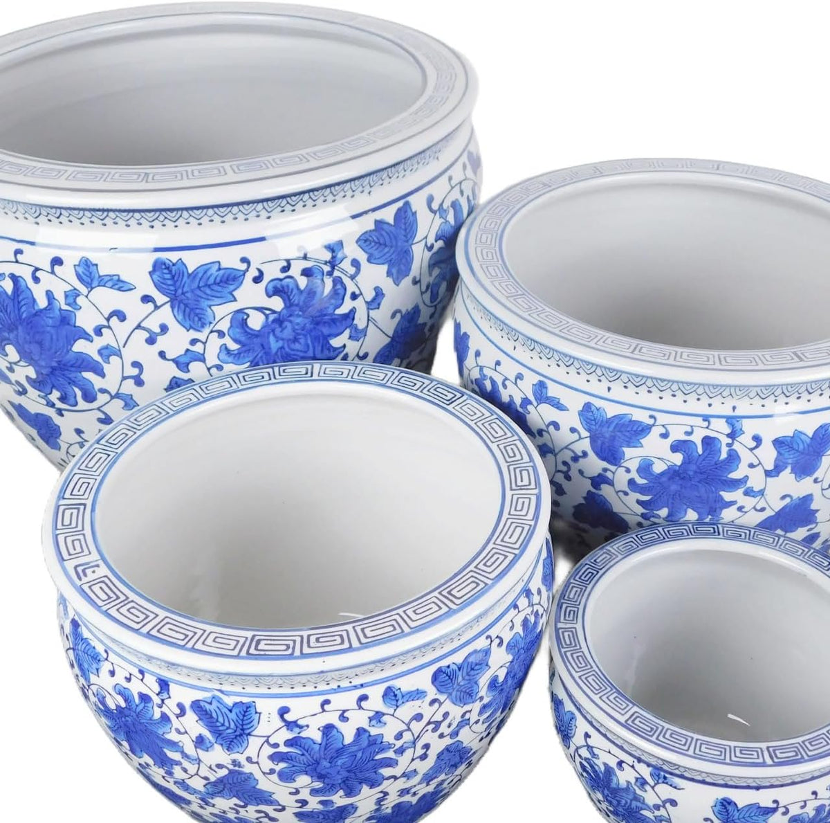 Blue and White Jardiniere S5377
