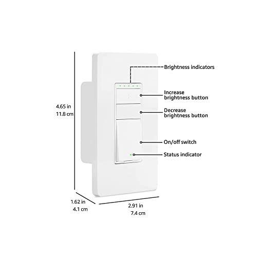 White Single Pole Smart Switch P229