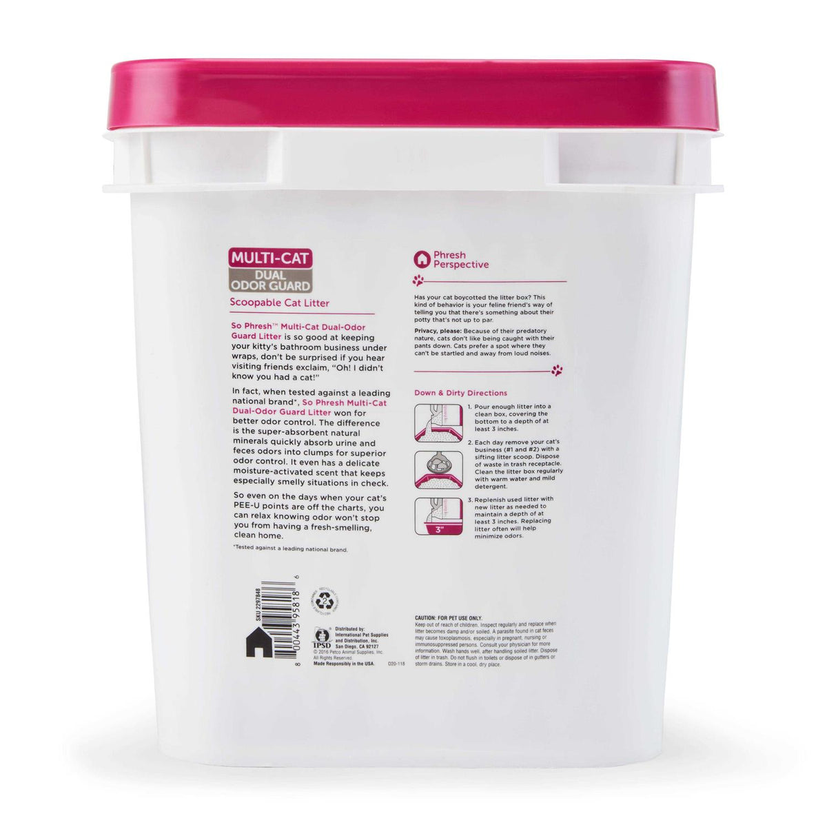 Scoopable Cat Litter G4205