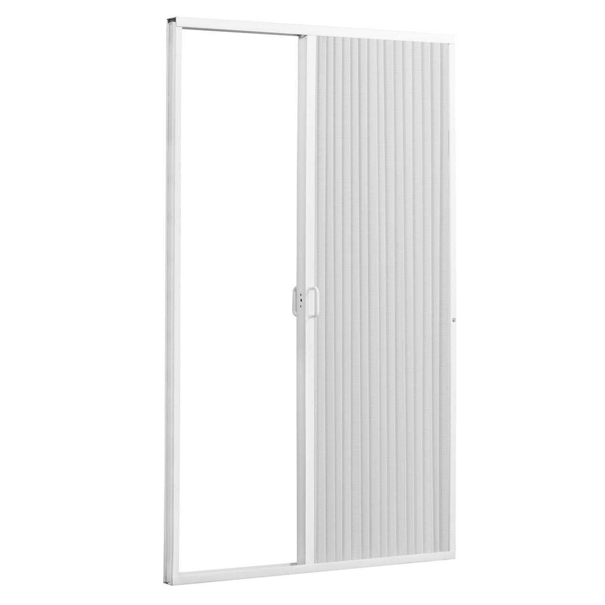 Pleated Folding RV Shower Doors White W300
