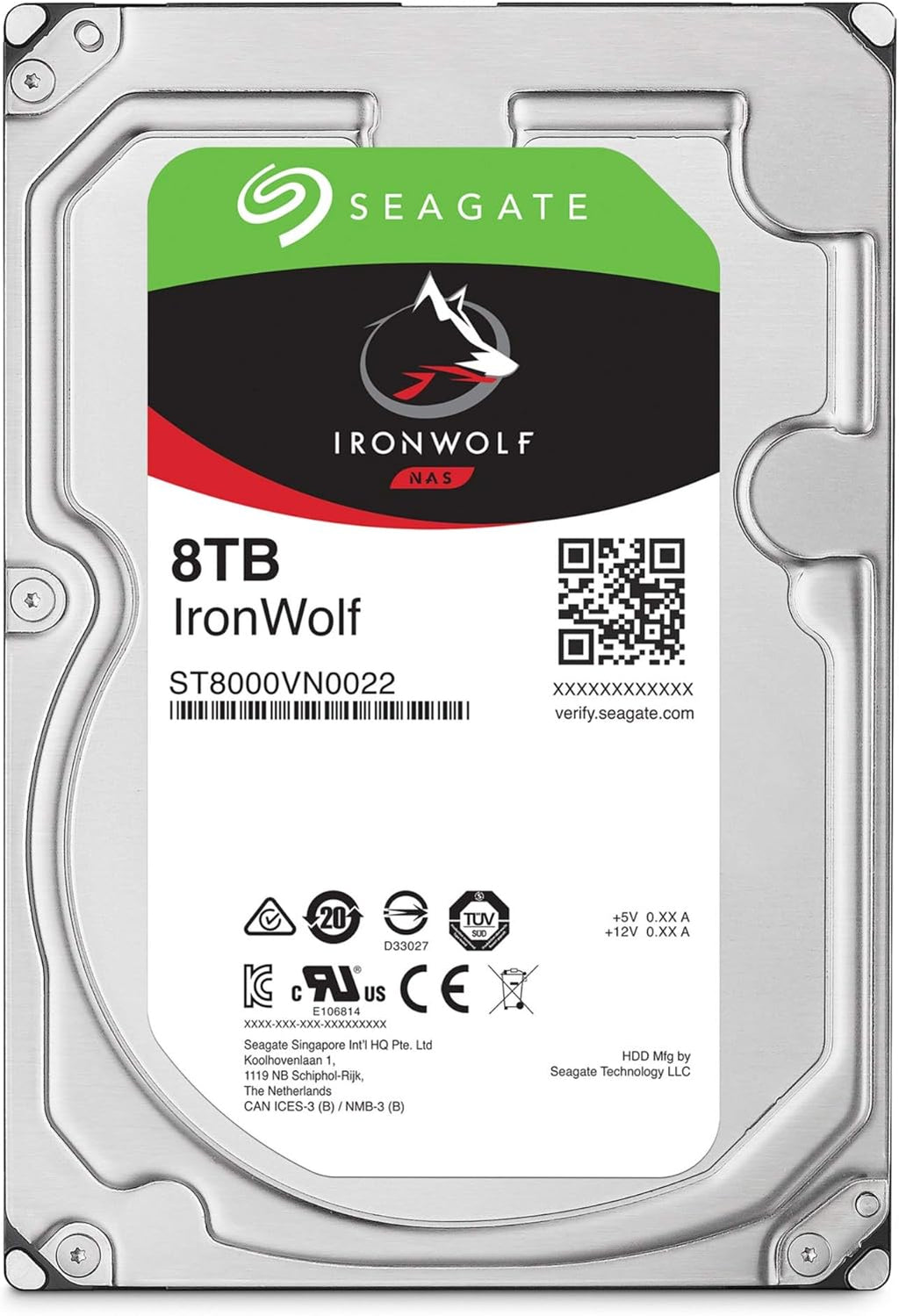 8Tb 3.5 Inch SATA Internal Hard Drive D6384