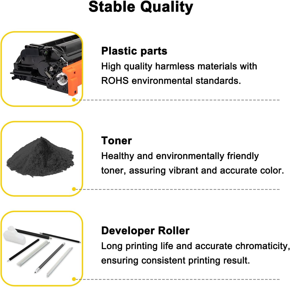 Compatible Toner Cartridge Replacement Black 2-Pack I42377