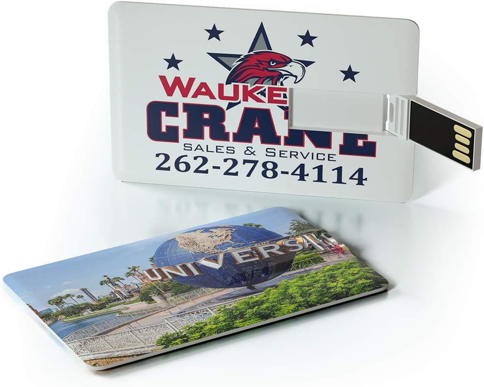 Custom Credit Card USB Flash Drive 512MB 100 Pack T2477