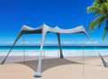 Beach Tent Sunshade Pop Up Sun Shelter with Carry Bag Y698597