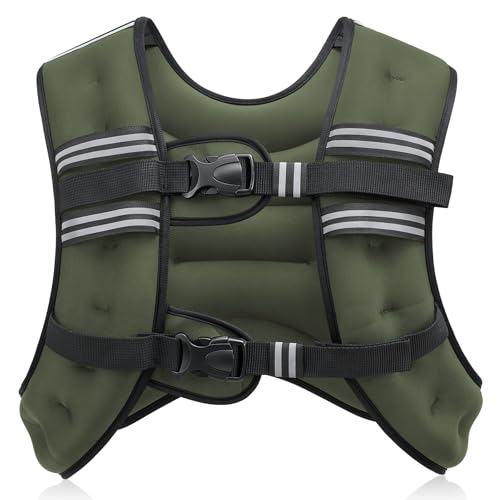 Weighted Vest with Reflective Stripe E408
