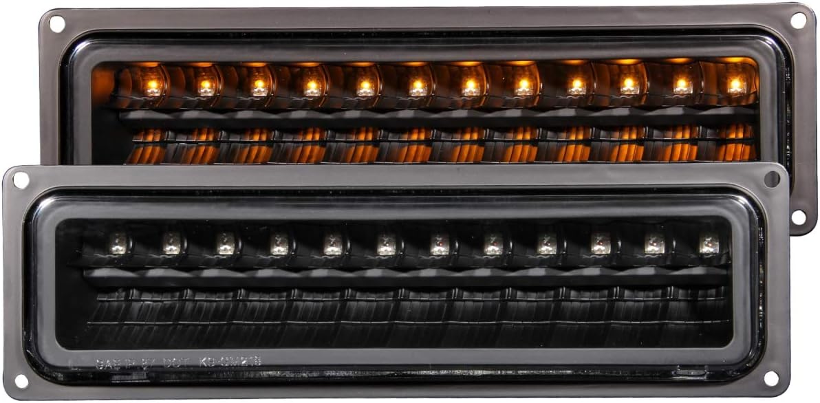Black LED Parking Light Assembly W954