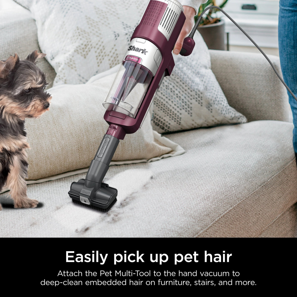 Corded Stick Vacuum with Self-Cleaning Brushroll R82807