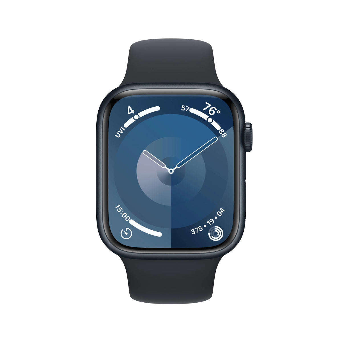 Midnight Aluminum 45mm Fitness Tracker with Sport Band V44747