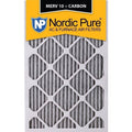14x24x1 Pleated MERV 10 Carbon AC Furnace Filters Qty 6 B1365
