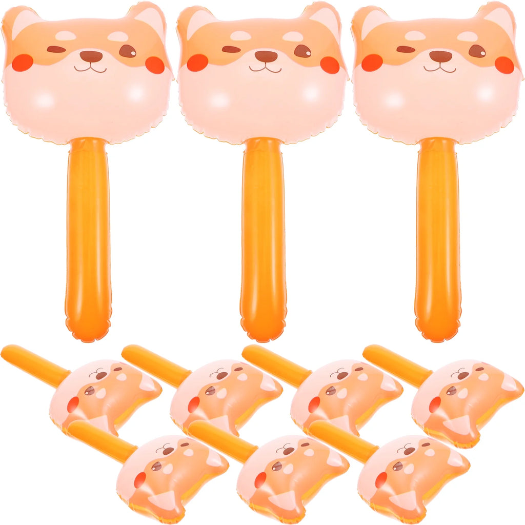 10pcs Inflatable Hammer Toys with Bell T365