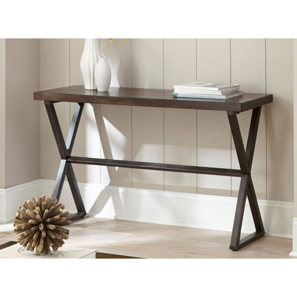 Dark Cherry Console Table V15949