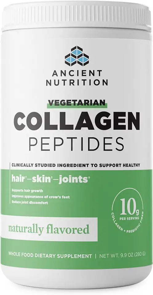 Vegetarian Collagen Peptides Powder with Prebiotics and Probiotics, 28 Servings G8220