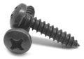Black Oxide Phillips Pan Head Sheet Metal Screw R349253