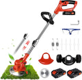 21V Cordless String Trimmer with 2 Batteries B555715