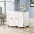 Soft White Sewing & Craft Cart U61476