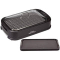 Black Electric Indoor Grill and Griddle F76439