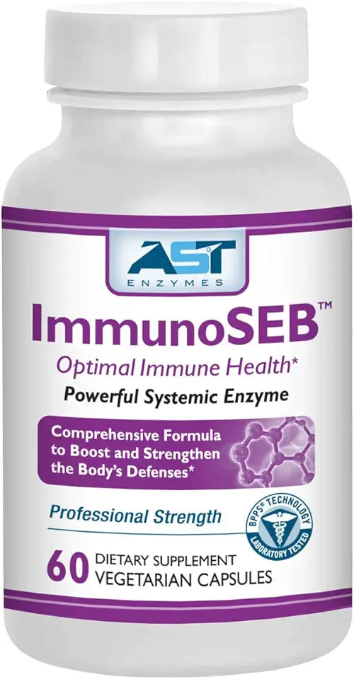 60 Vegetarian Capsules Immune Health Systemic Enzymes T777