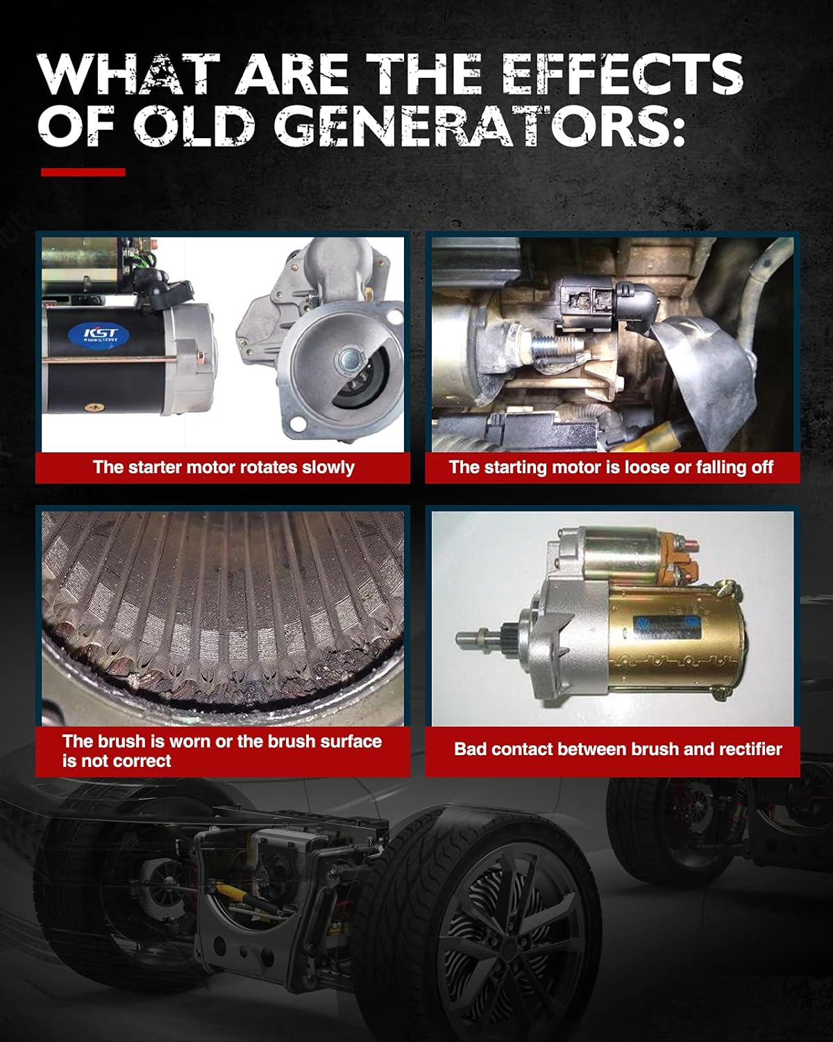 New Starter Replacement T50180