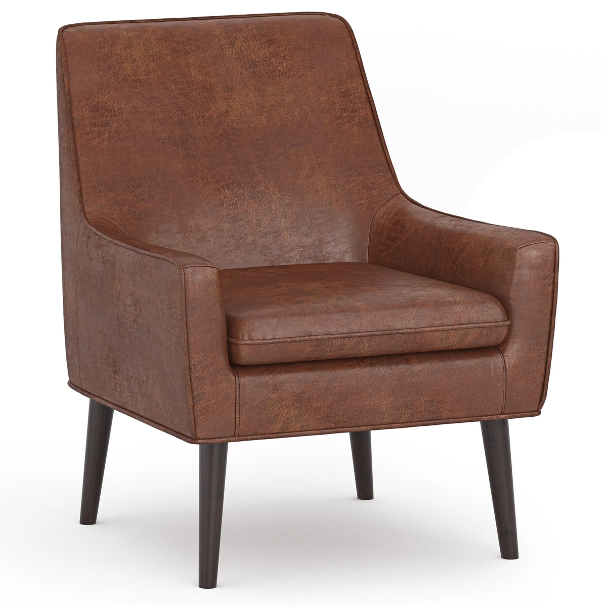 31 inch Faux Leather Accent Chair V717870