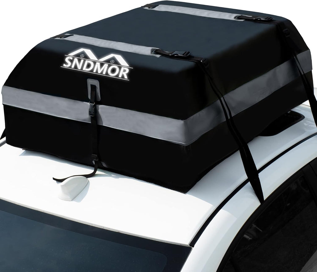 Waterproof Car Rooftop Cargo Carrier Bag with Anti-Slip Mat and Straps A26590