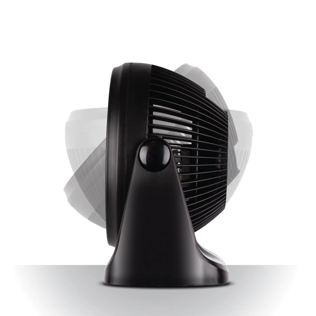 7 Inch Electric Portable Table Fan with Adjustable Tilt, Black K6843