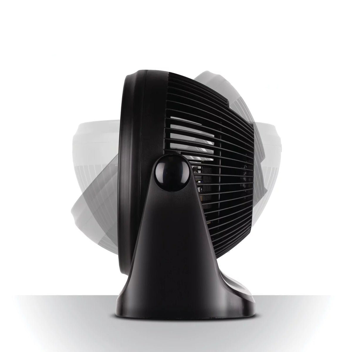 7 Inch Electric Portable Table Fan with Adjustable Tilt, Black K6843