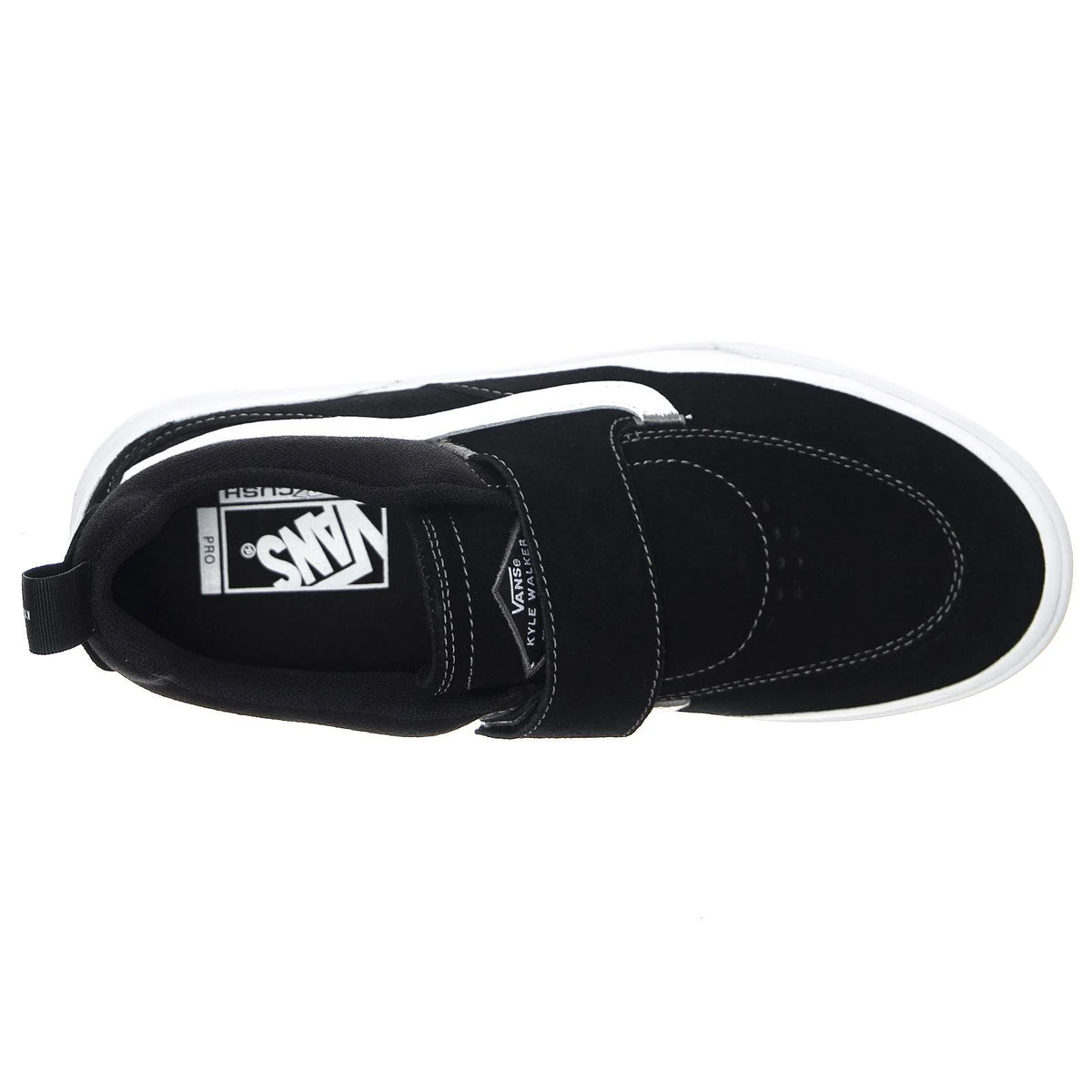Black/White Vans Skate Shoes K7219