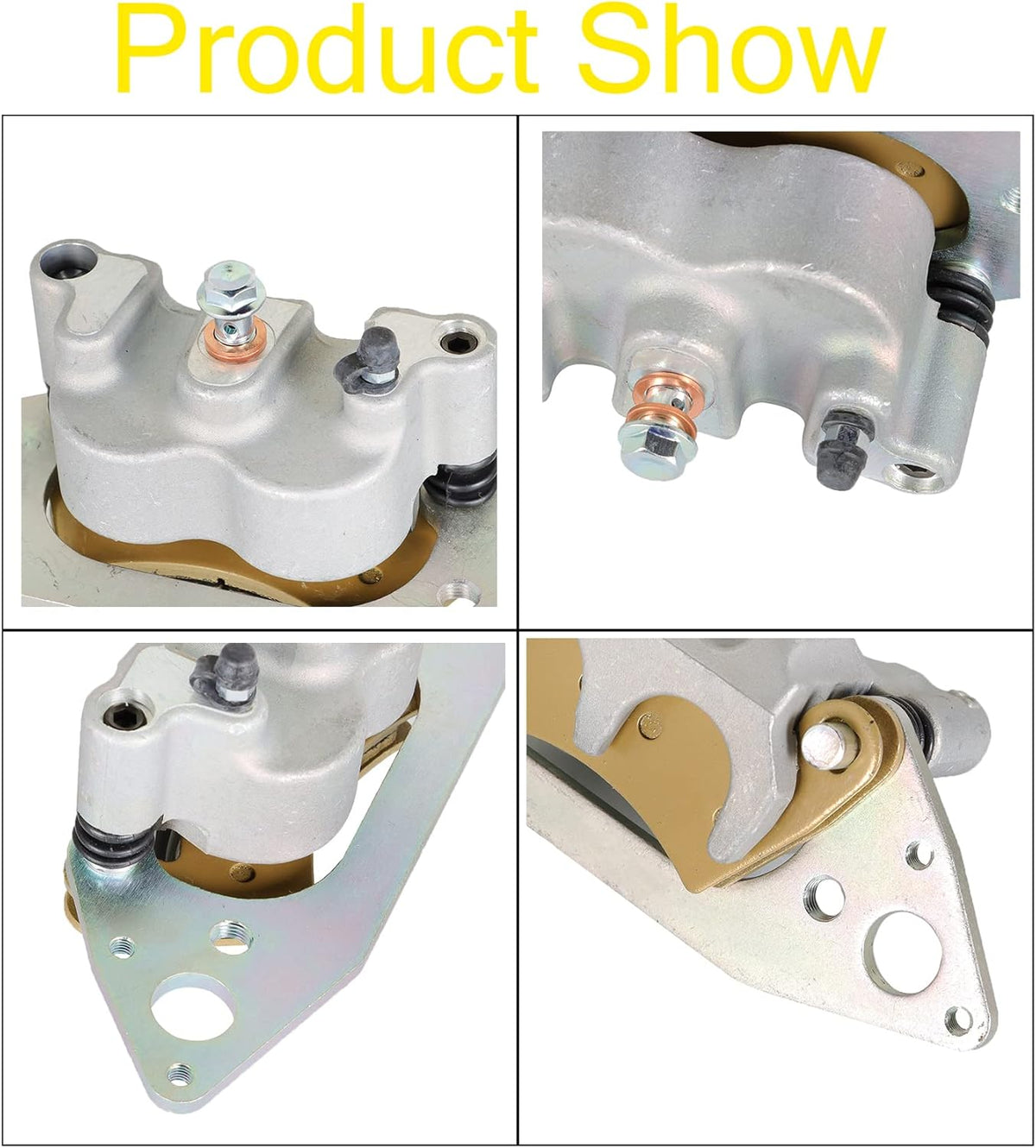 Front Left Right Brake Calipers with Pads U987