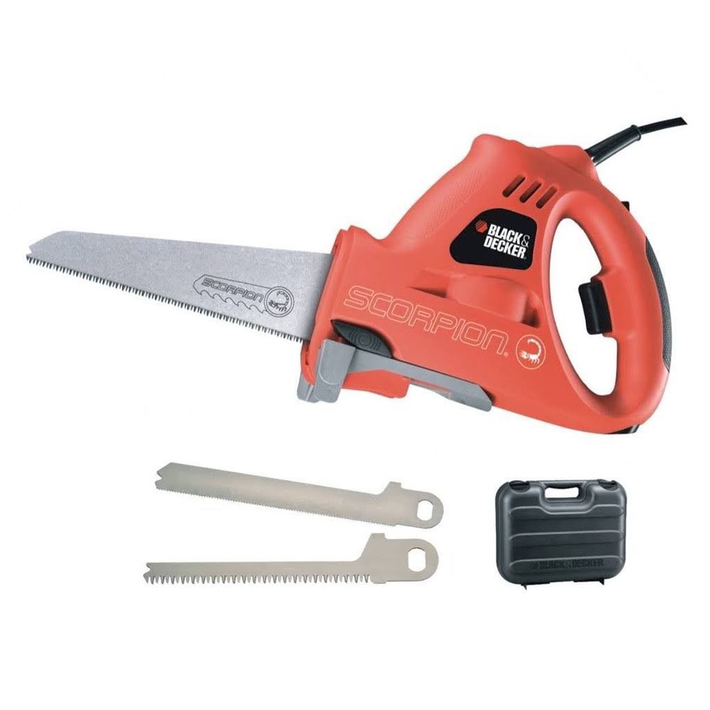 Black 400W Powered Handsaw P100