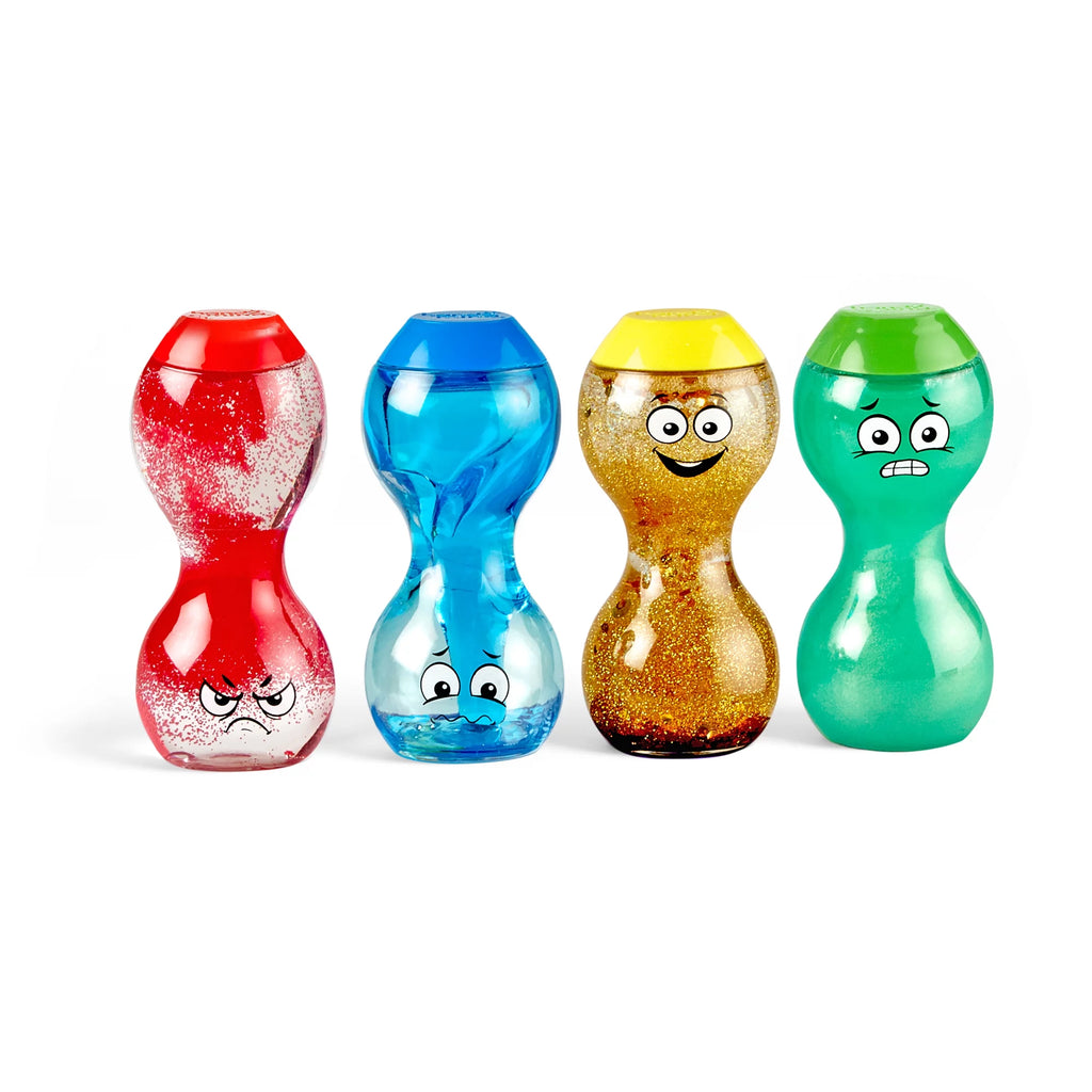 Express Your Feelings Sensory Bottles Social Emotional Learning Toys (4 Pieces) S709275