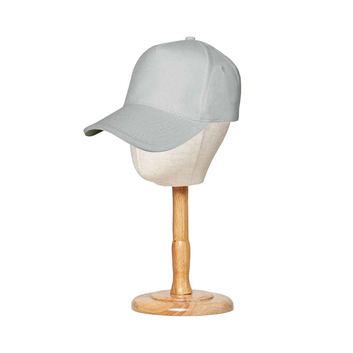 Portable Hat Display Holder with Wood Base 39cm U774