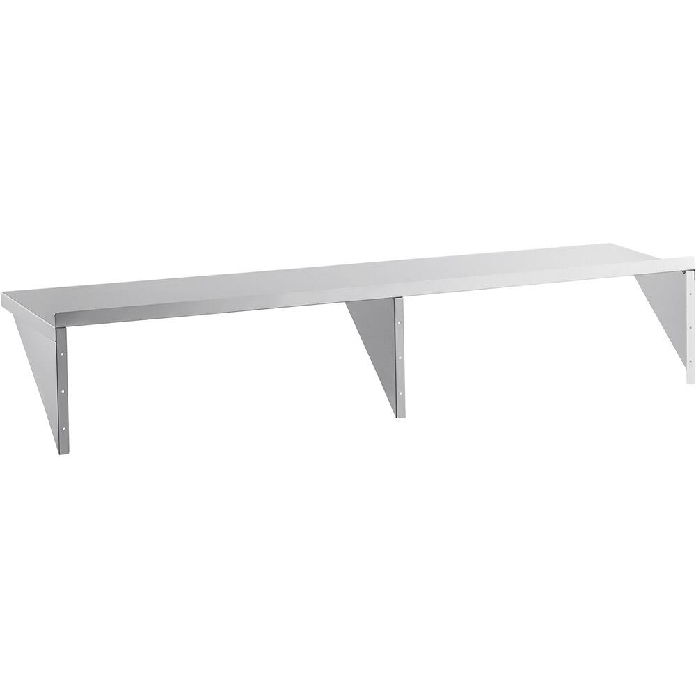 16 Gauge Stainless Steel Heavy Duty Wall Shelf R462861