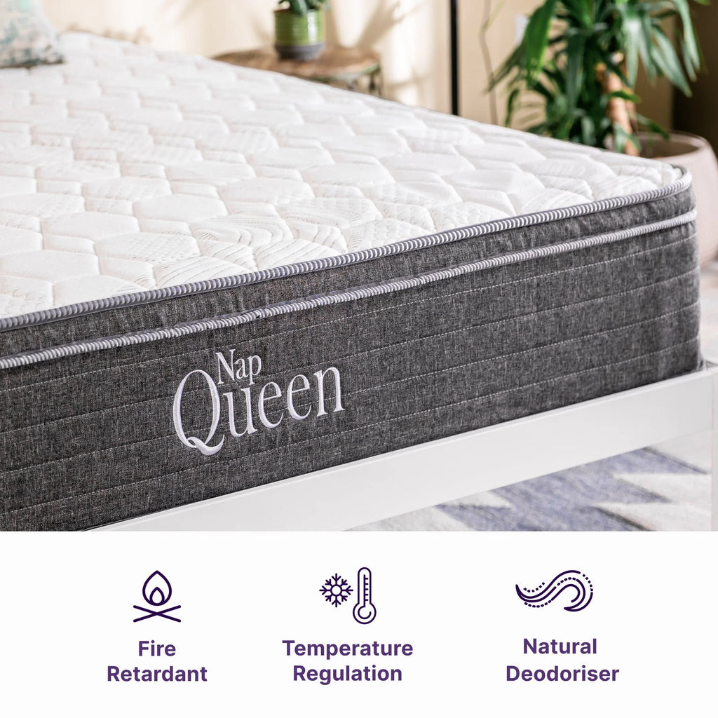 Queen Size Hybrid Memory Foam Pocket Spring Mattress O18838