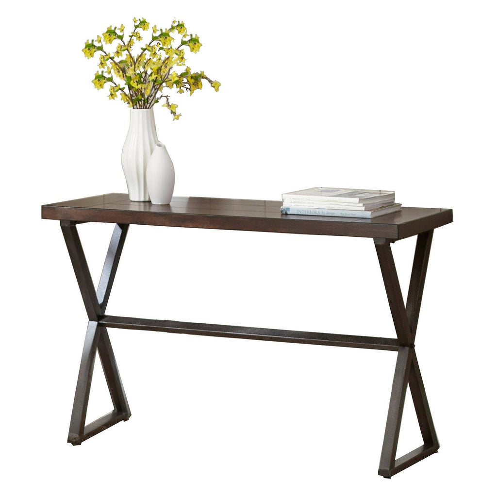Dark Cherry Console Table V15949