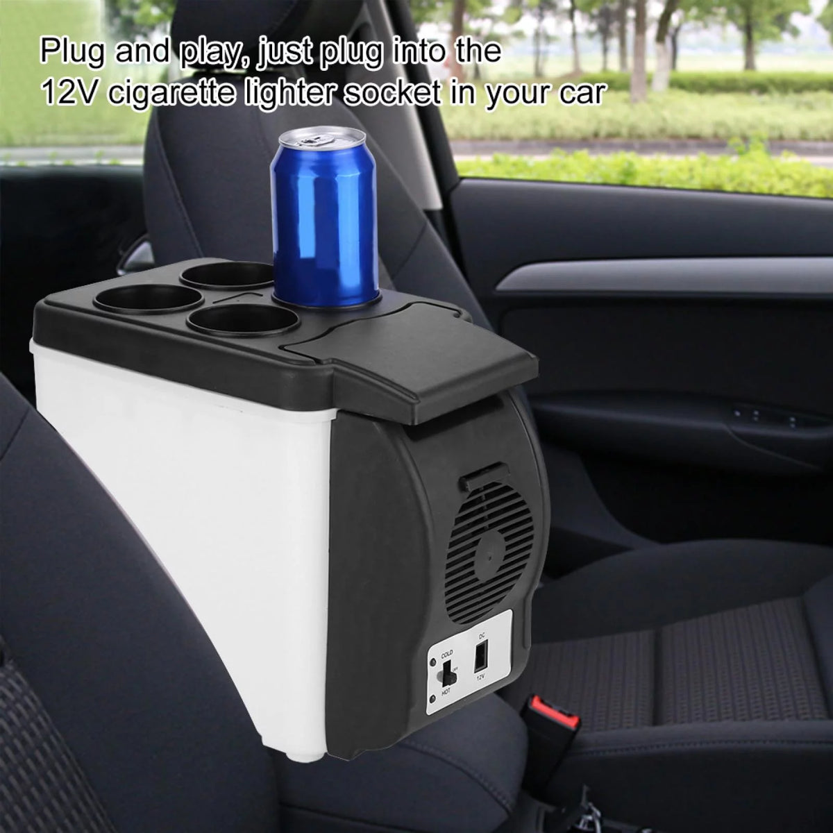 12V 6L Portable Car Refrigerator Warmer Cooler B336070