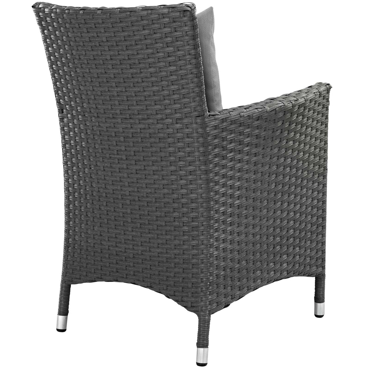 9 Piece Outdoor Patio Dining Set in Canvas Gray R7590