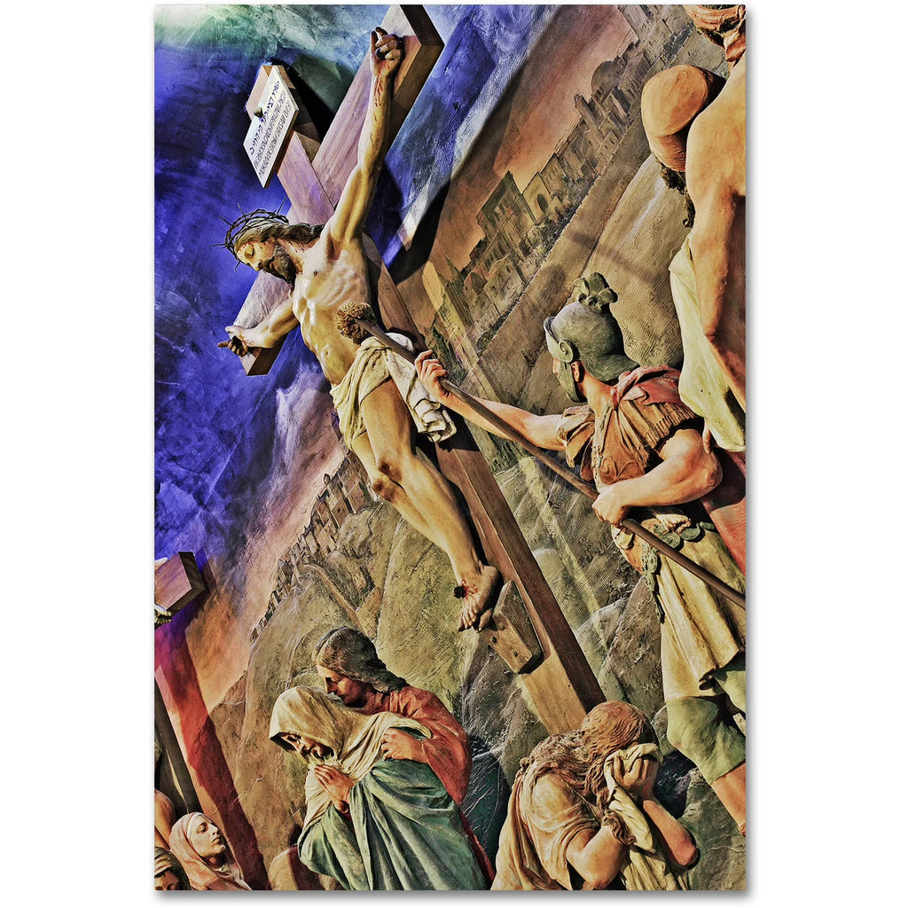 Canvas Art 'Altar of Calvary' Q962482