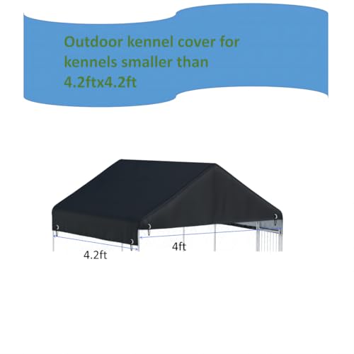 10' x 10' 600D Heavy Duty Waterproof UV Resistant Dog Kennel Cover D179297